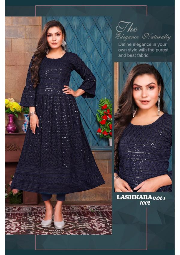 Beauty Lashkara Vol 1 Rayon Exclusive Designer Kurti Collection